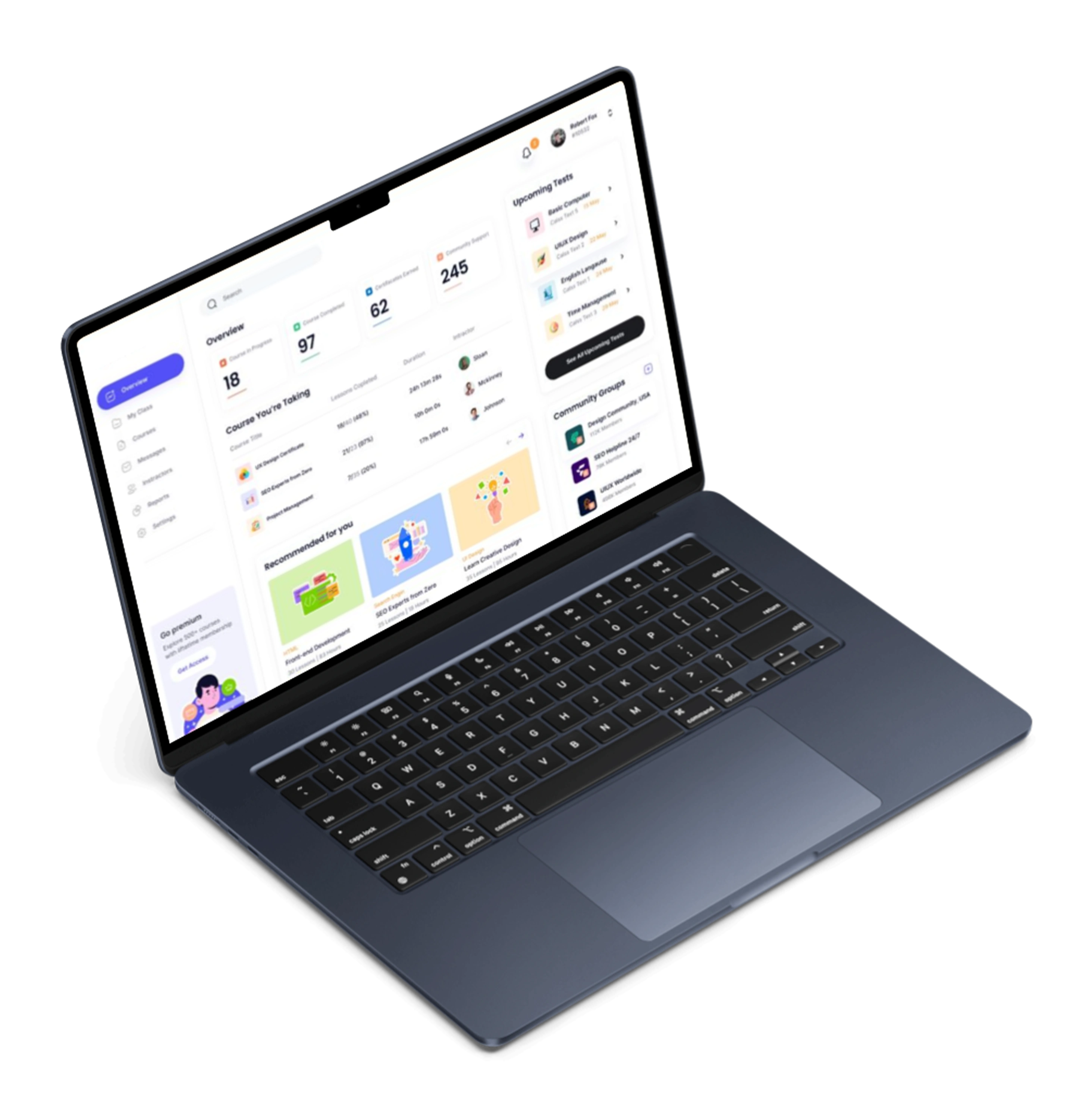 Web-based training